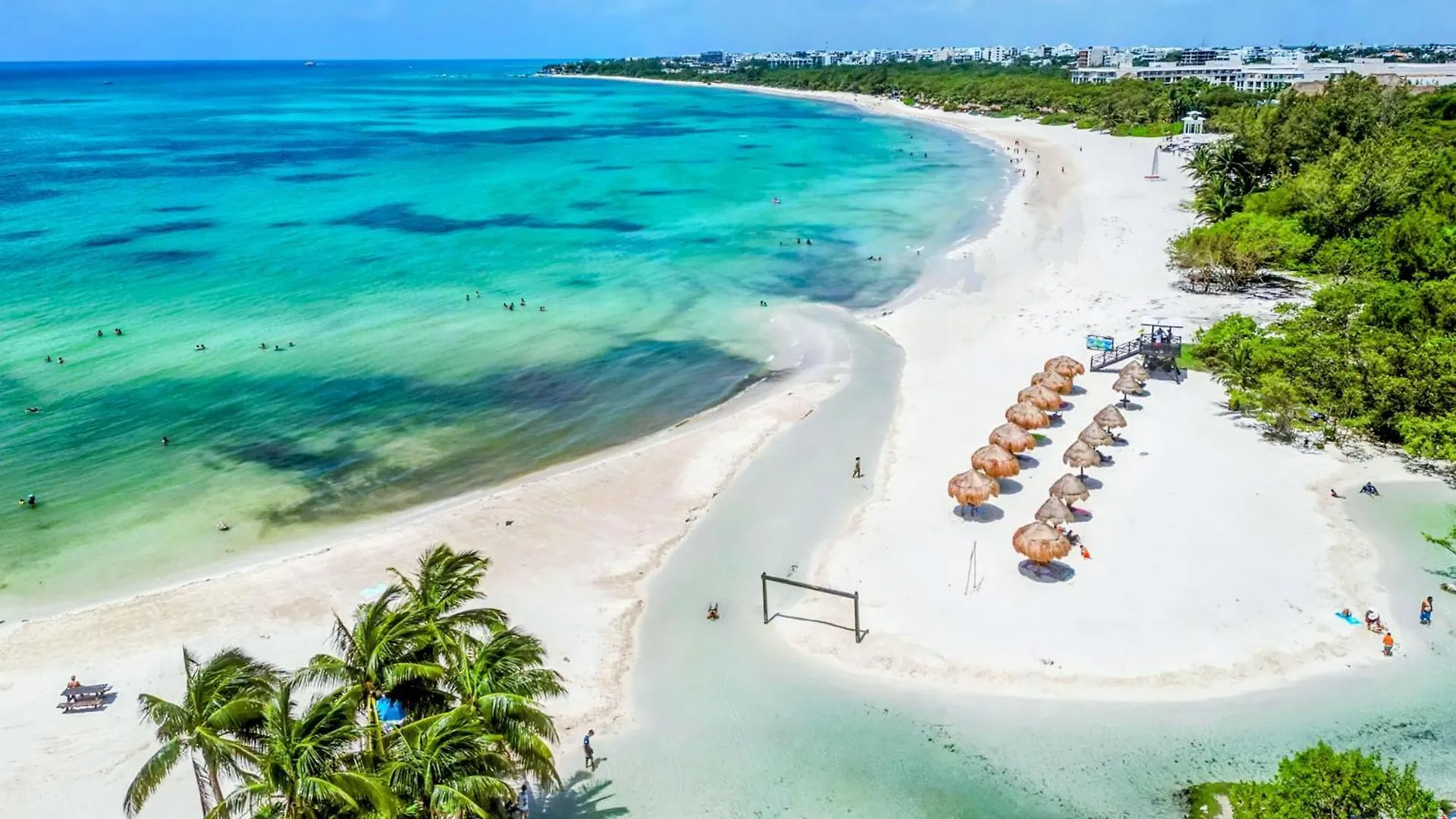 A5 Beachside Bliss Family Hawaiian Themed Quad Studio Kitchen Ac Playa del Carmen Appartement