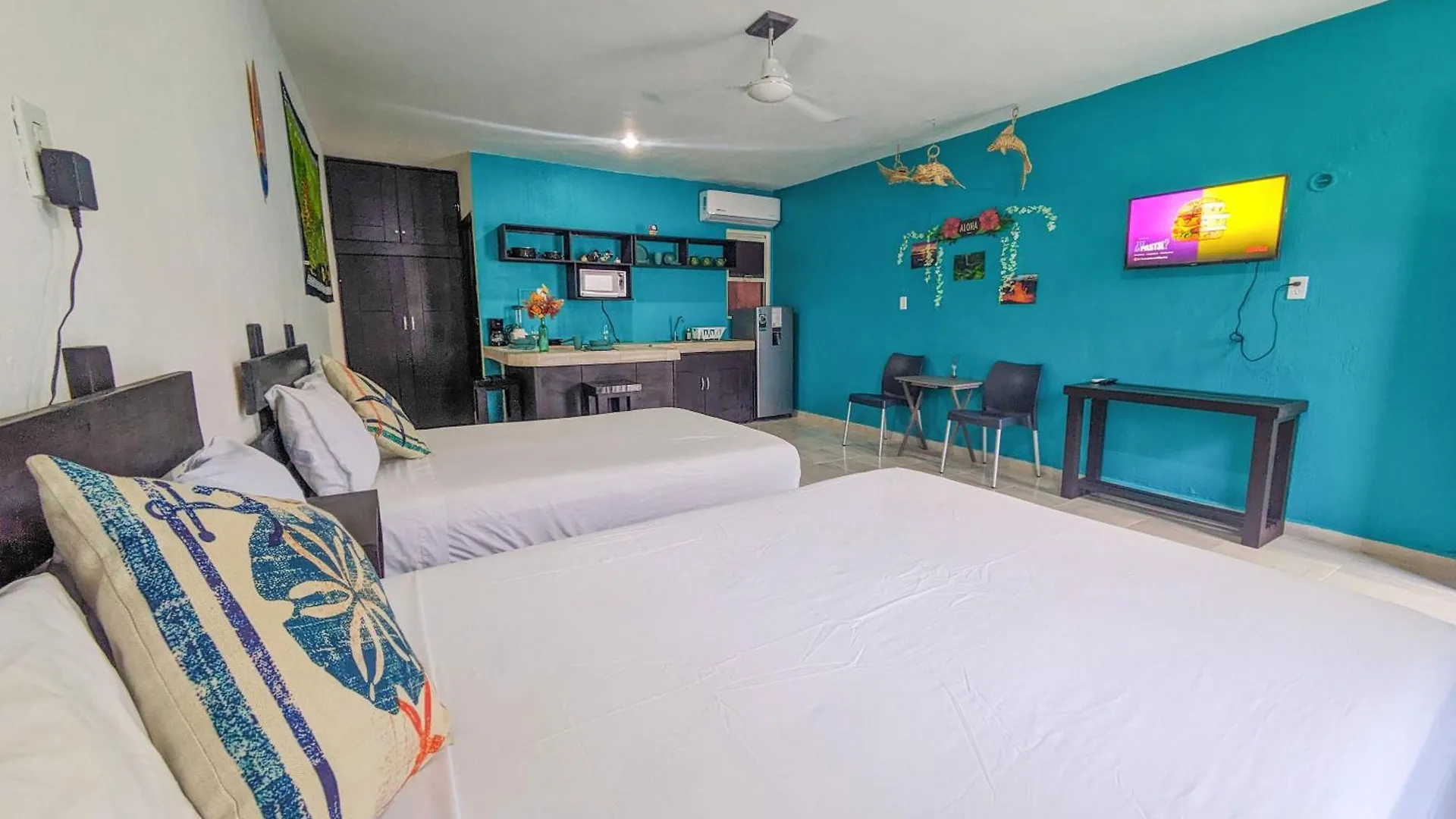 500M To Beach Cenote L Family Suite L Kitchen Bikes Ac 4A5A 普拉亚卡门